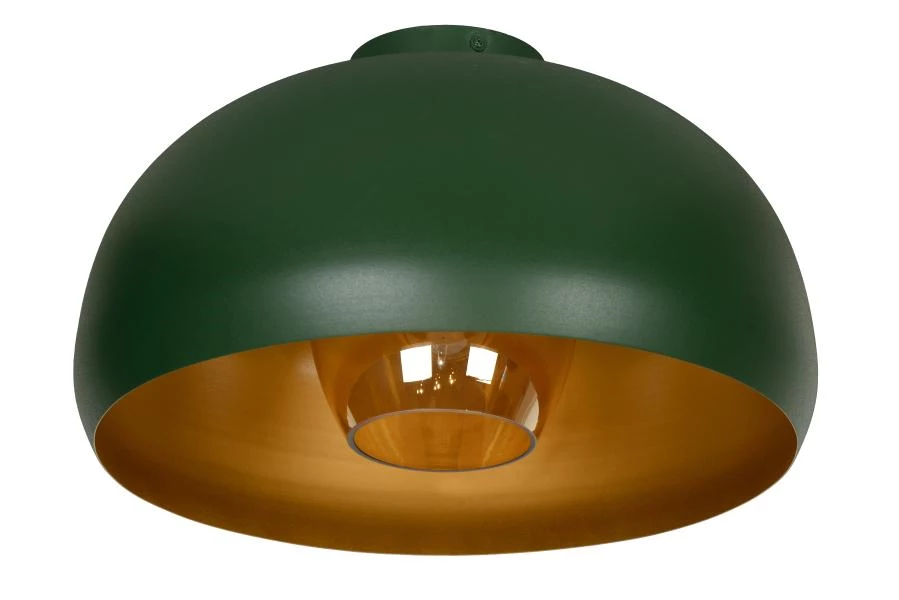 Lucide SHARAN - Flush ceiling light - Ø 38 cm - 1xE27 - Green - off